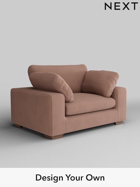 Plush Velvet Easy Clean/Mid Natural N Premium The Snuggle Grand (H37142) | £1,599