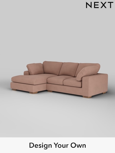 Plush Velvet Easy Clean/Mid Natural N Premium The Snuggle Grand (H37142) | £2,575