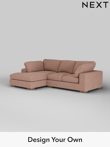 Plush Velvet Easy Clean/Mid Natural N Premium The Snuggle Grand (H37142) | £2,650
