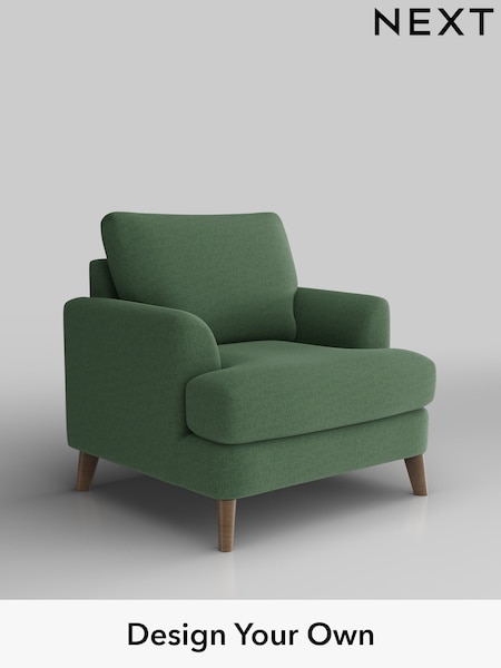 Relaxed Linen Look/Dark Green Parker (H37145) | £875