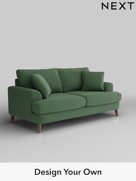Relaxed Linen Look/Dark Green Parker (H37145) | £1,375