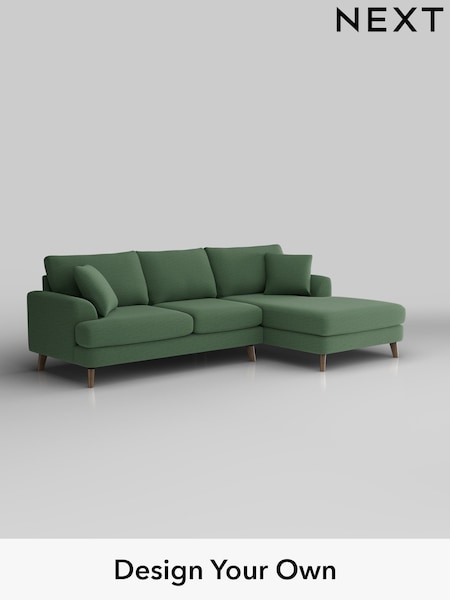Relaxed Linen Look/Dark Green Parker (H37145) | £2,299