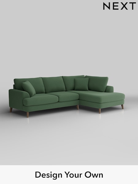 Relaxed Linen Look/Dark Green Parker (H37145) | £2,250