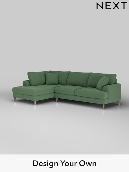 Relaxed Linen Look/Dark Green Parker (H37145) | £2,350