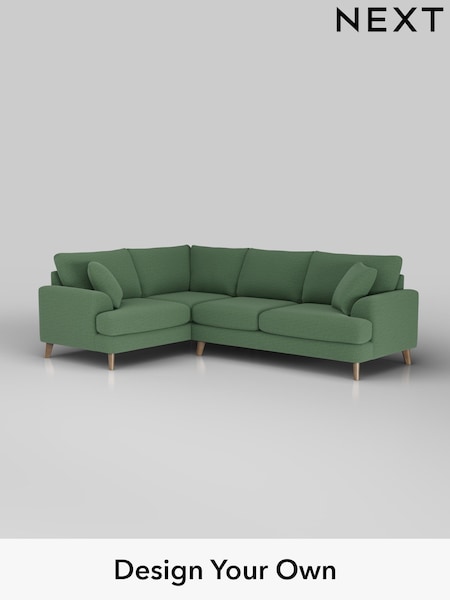 Relaxed Linen Look/Dark Green Parker (H37145) | £2,325