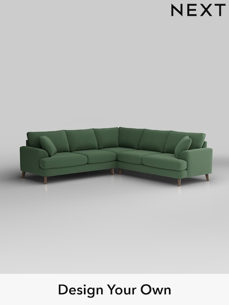 Relaxed Linen Look/Dark Green Parker (H37145) | £2,725