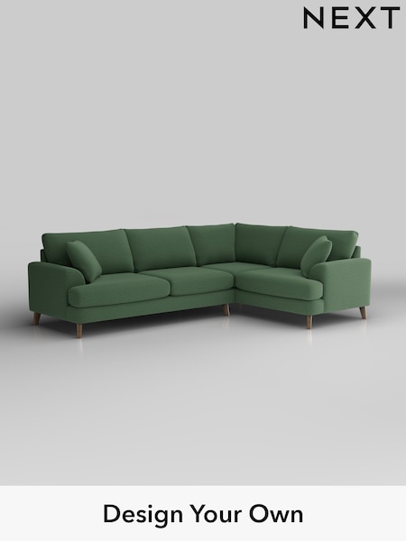 Relaxed Linen Look/Dark Green Parker (H37145) | £2,425