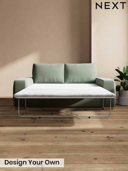 Relaxed Linen Look/Dark Green Houghton Deep Relaxed Sit (H37148) | £1,525