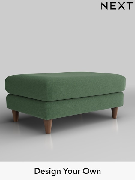 Relaxed Linen Look/Dark Green Hartley Highback Relaxed Sit (H37152) | £425