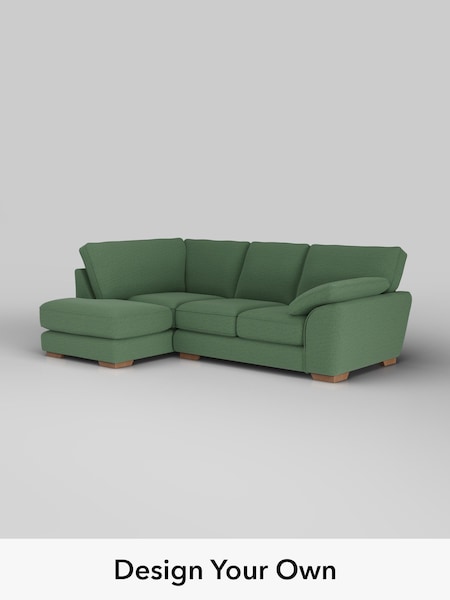 Relaxed Linen Look/Dark Green Stamford Grand Relaxed Sit (H37154) | £2,375