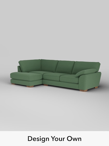 Relaxed Linen Look/Dark Green Stamford Grand Relaxed Sit (H37154) | £2,525