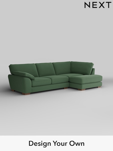 Relaxed Linen Look/Dark Green Stamford Grand Relaxed Sit (H37154) | £2,525