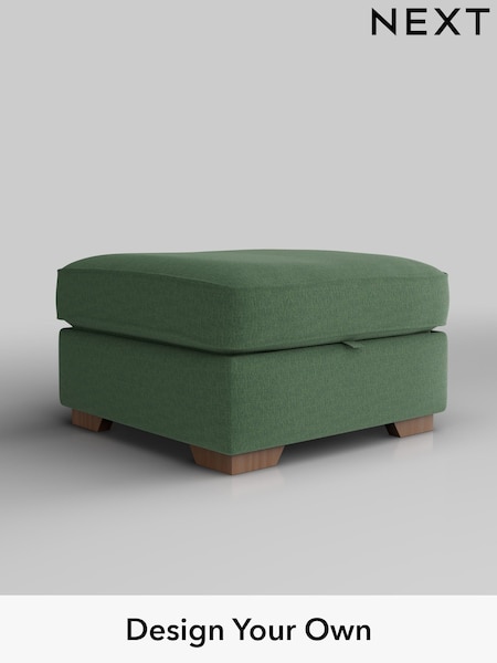 Relaxed Linen Look/Dark Green Stamford (H37155) | £499