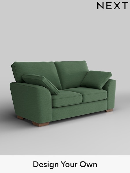 Relaxed Linen Look/Dark Green Stamford (H37155) | £1,150