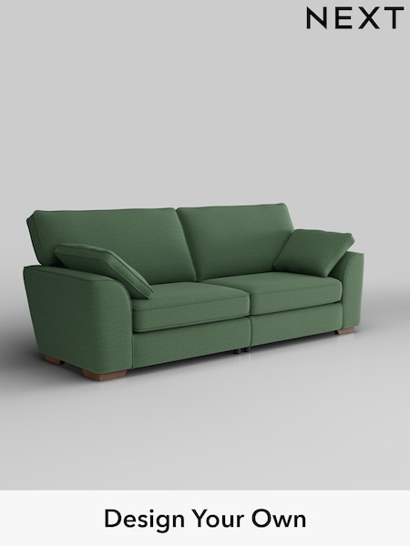 Relaxed Linen Look/Dark Green Stamford (H37155) | £1,350