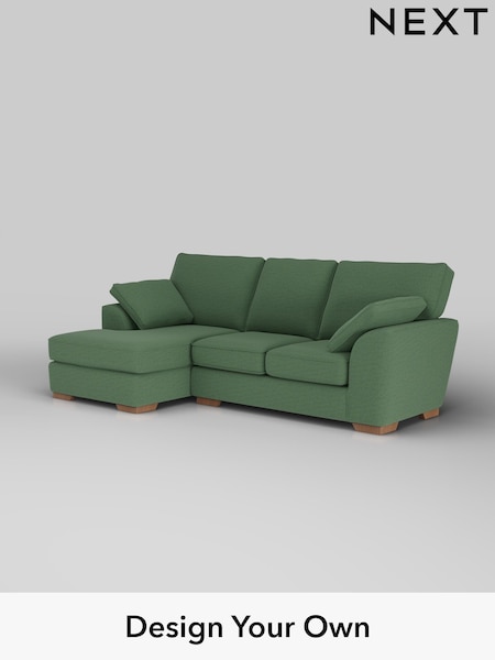 Relaxed Linen Look/Dark Green Stamford (H37155) | £1,799