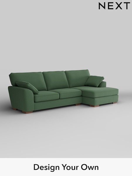 Relaxed Linen Look/Dark Green Stamford (H37155) | £1,950