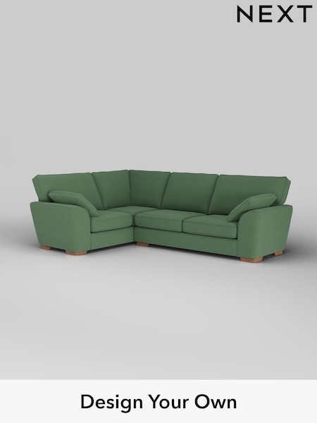 Relaxed Linen Look/Dark Green Stamford (H37155) | £2,075