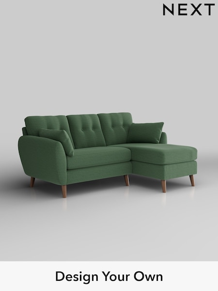 Relaxed Linen Look/Dark Green Wilson Buttoned Back (H37160) | £1,575