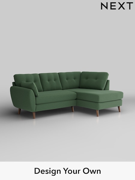 Relaxed Linen Look/Dark Green Wilson Buttoned Back (H37160) | £1,675