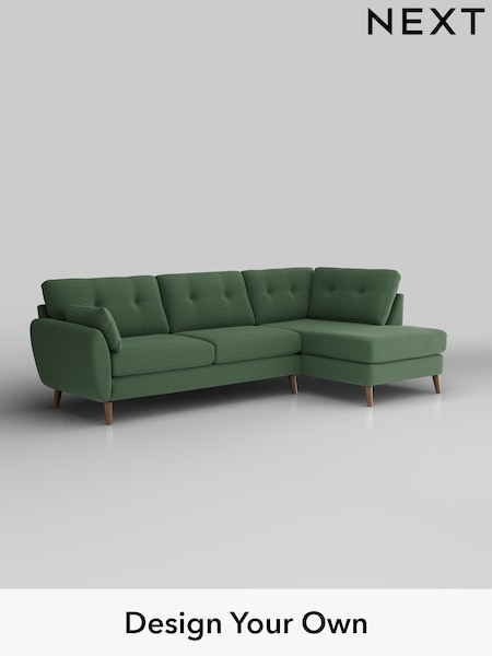 Relaxed Linen Look/Dark Green Wilson Buttoned Back (H37160) | £1,775