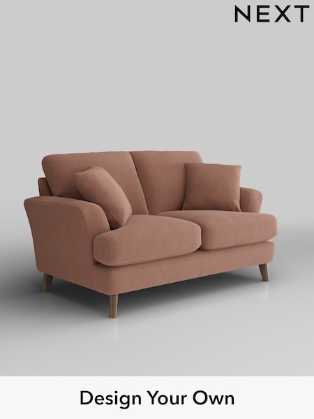 Relaxed Linen Look/Light Rust Brown Conway Relaxed Sit (H37162) | £1,150