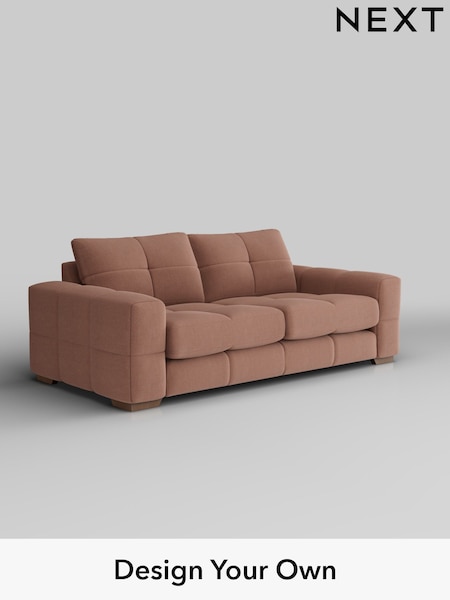 Relaxed Linen Look/Light Rust Brown Brooke Deep Sit (H37163) | £1,725