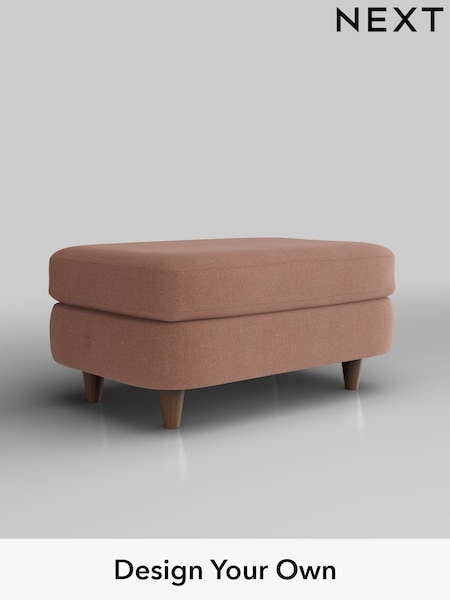 Relaxed Linen Look/Light Rust Brown Camden (H37165) | £350