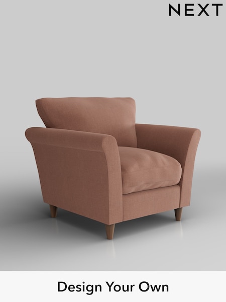 Relaxed Linen Look/Light Rust Brown Hartley Relaxed Sit (H37168) | £825