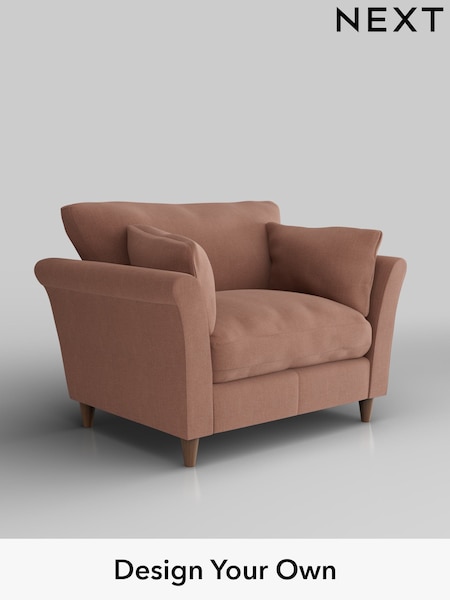 Relaxed Linen Look/Light Rust Brown Hartley Relaxed Sit (H37168) | £925