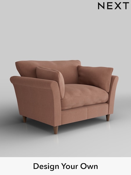 Relaxed Linen Look/Light Rust Brown Hartley Relaxed Sit (H37168) | £1,025