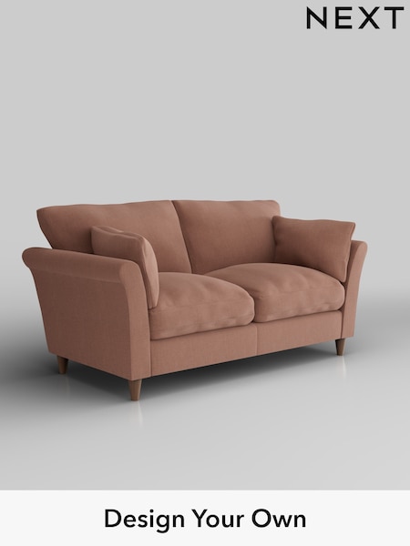 Relaxed Linen Look/Light Rust Brown Hartley Relaxed Sit (H37168) | £1,175