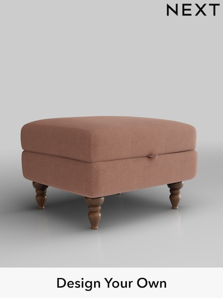 Relaxed Linen Look/Light Rust Brown Mallory (H37169) | £475