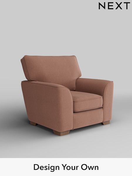 Relaxed Linen Look/Light Rust Brown Stamford Grand Relaxed Sit (H37171) | £799