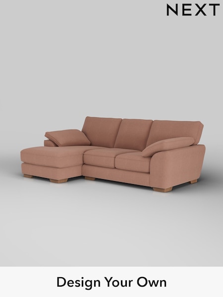 Relaxed Linen Look/Light Rust Brown Stamford Grand Relaxed Sit (H37171) | £2,275