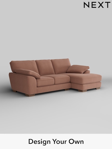 Relaxed Linen Look/Light Rust Brown Stamford Grand Relaxed Sit (H37171) | £2,275