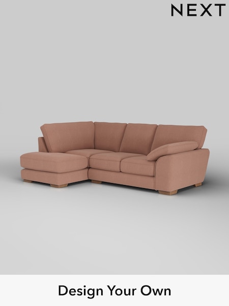 Relaxed Linen Look/Light Rust Brown Stamford Grand Relaxed Sit (H37171) | £2,375