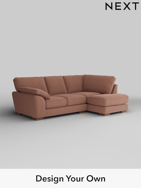 Relaxed Linen Look/Light Rust Brown Stamford Grand Relaxed Sit (H37171) | £2,375