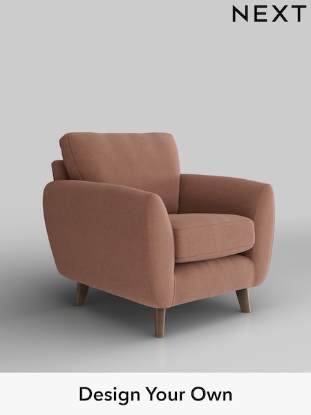 Relaxed Linen Look/Light Rust Brown Wilson (H37175) | £550