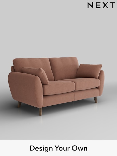 Relaxed Linen Look/Light Rust Brown Wilson (H37175) | £899