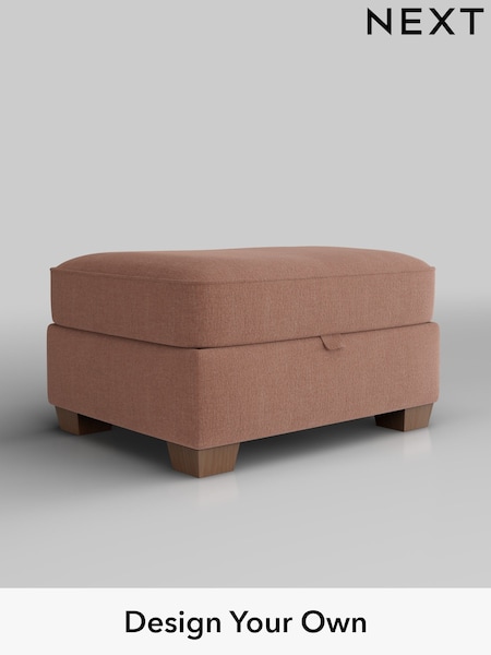 Relaxed Linen Look/Light Rust Brown Michigan Ii (H37176) | £475