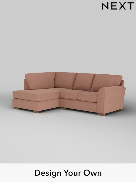 Relaxed Linen Look/Light Rust Brown Michigan Ii (H37176) | £1,450