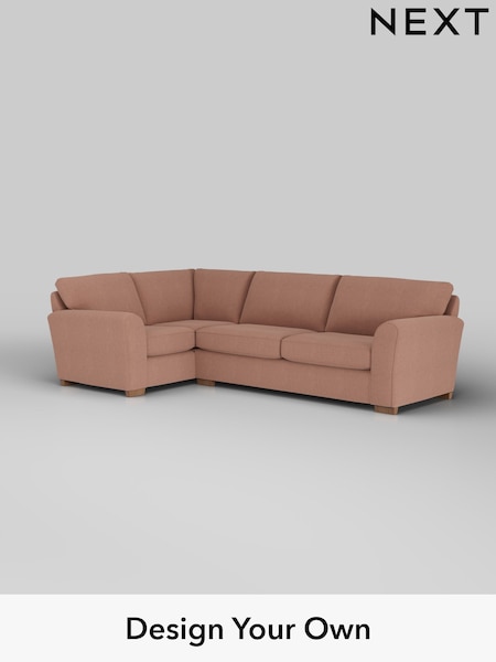 Relaxed Linen Look/Light Rust Brown Michigan Ii (H37176) | £1,675