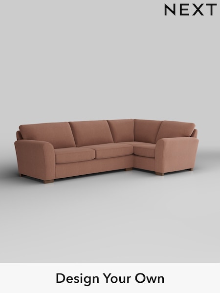 Relaxed Linen Look/Light Rust Brown Michigan Ii (H37176) | £1,675