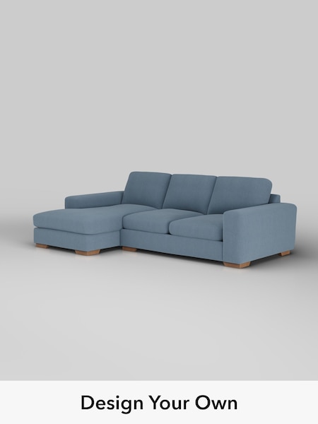 Relaxed Linen Look/Mid Blue Houghton Deep Sit (H37180) | £2,050