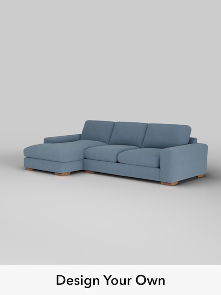 Relaxed Linen Look/Mid Blue Houghton Deep Sit (H37180) | £2,250
