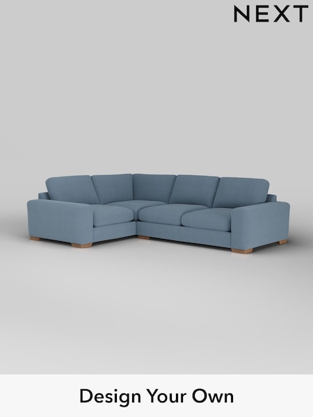 Relaxed Linen Look/Mid Blue Houghton Deep Sit (H37180) | £2,575