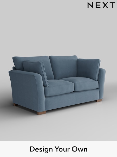 Relaxed Linen Look/Mid Blue Heath Highback (H37181) | £1,125