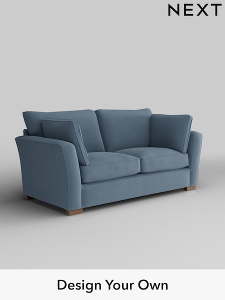 Relaxed Linen Look/Mid Blue Heath Highback (H37181) | £1,225
