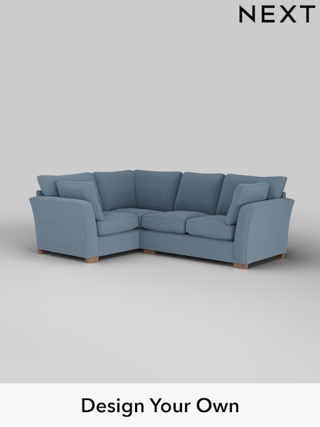 Relaxed Linen Look/Mid Blue Heath Highback (H37181) | £2,050